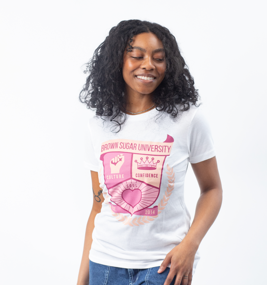 Brown Sugar University T-Shirt - Izzy & Liv