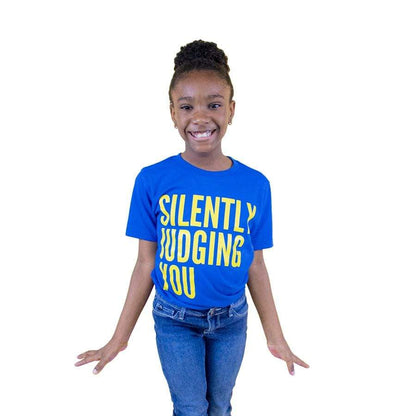 Silently Judging You Youth Tee - Izzy & Liv - kid tee