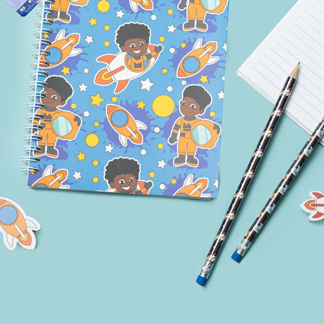 Galaxy Guys Unite Stationery Set - Izzy & Liv