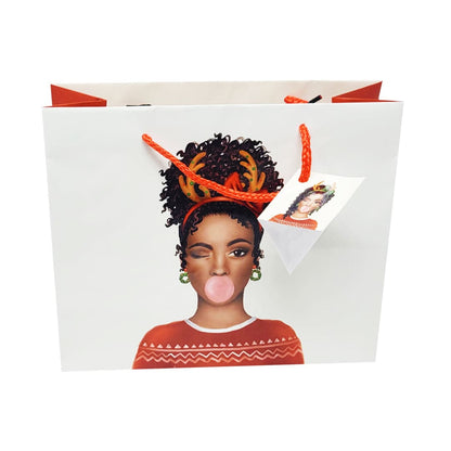 Brown Sugar Babe Holiday Gift Bag Set (3) - Izzy & Liv