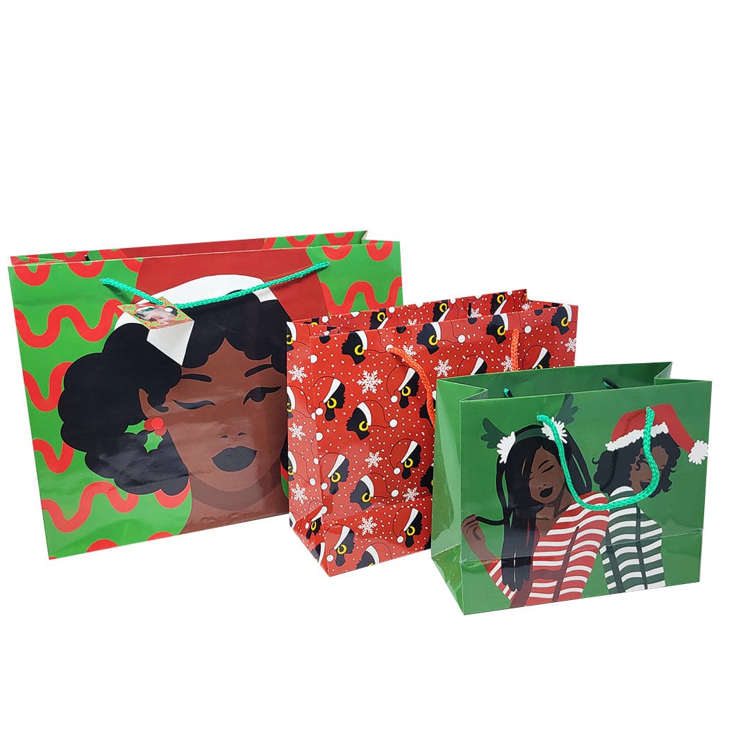 Fly Girls Holiday Gift Bag Set (3) - Izzy & Liv