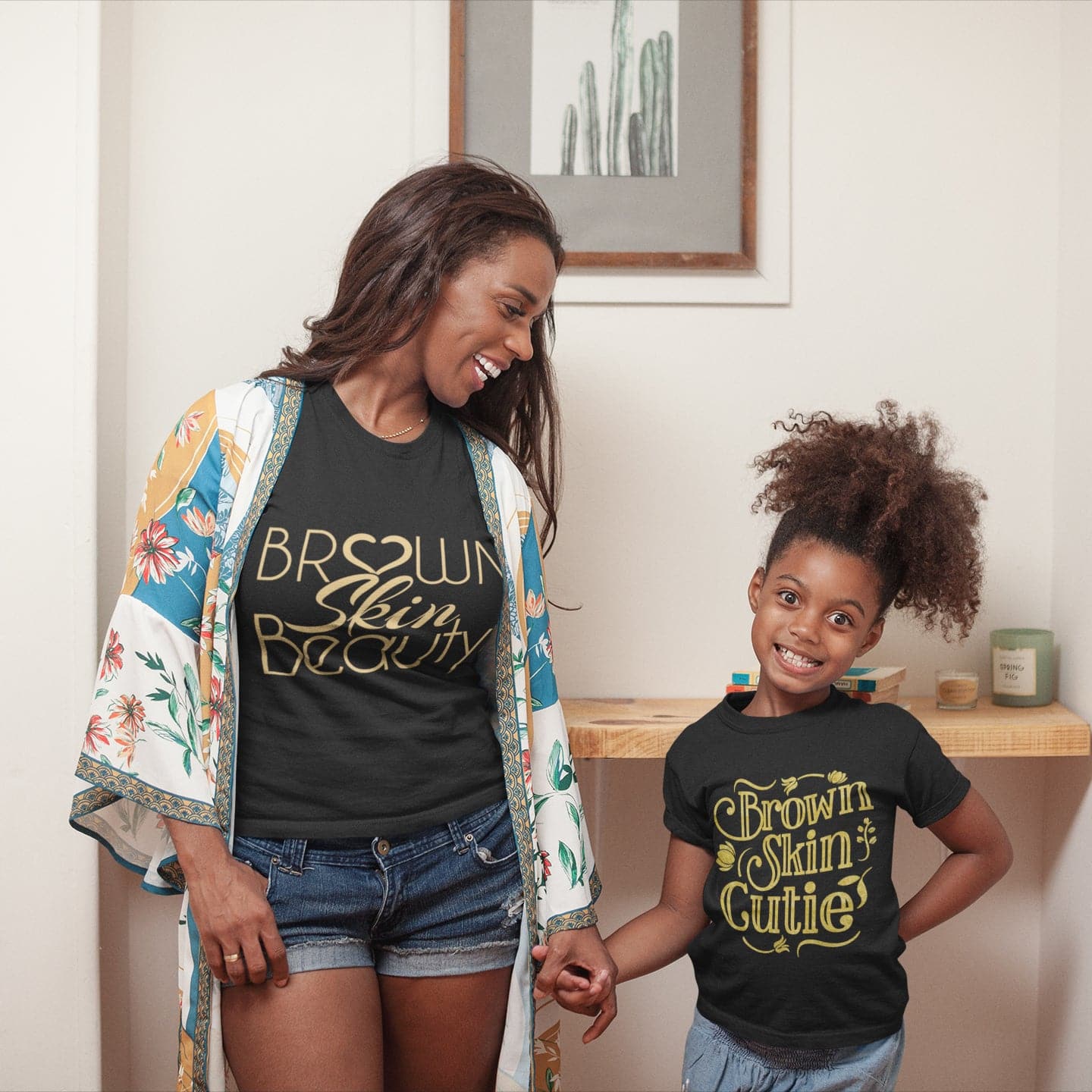 Brown Skin Cutie Youth Tee - Izzy & Liv