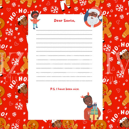 Dear Santa Letter Printable (Young King)