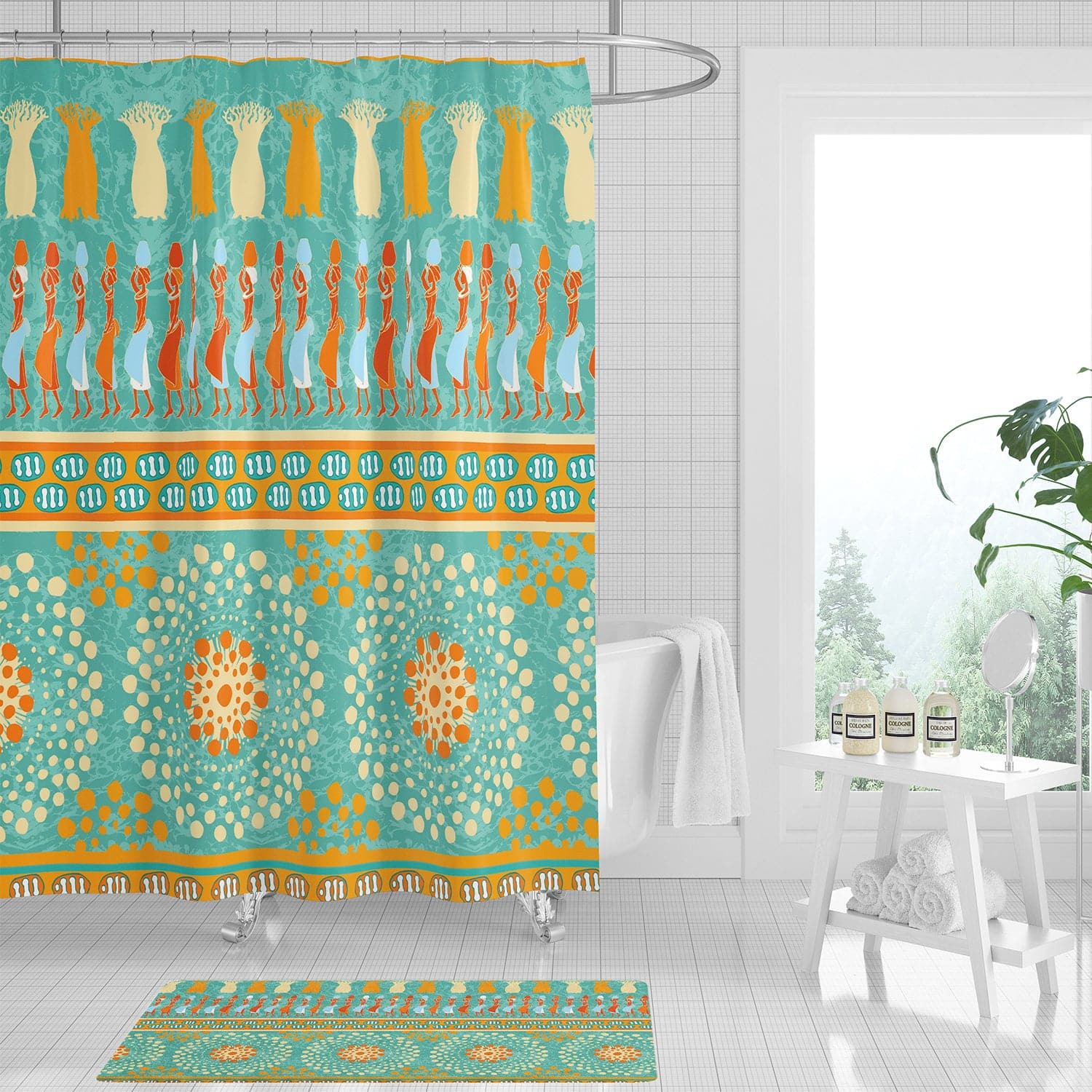 Egyptian Goddesses Shower Curtain