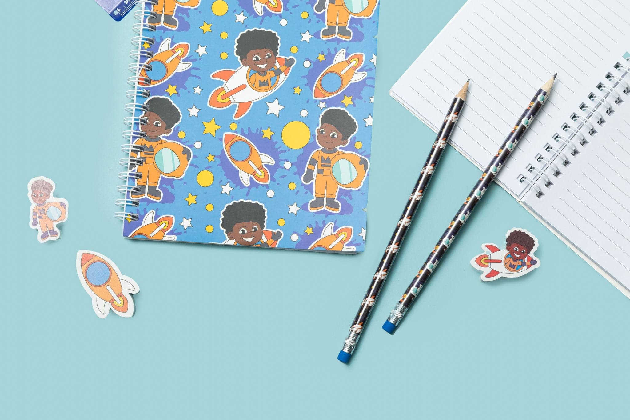 Galaxy Guys Unite Stationery Set - Izzy & Liv