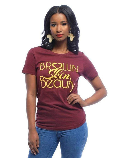 Brown Skin Beauty Tee - Izzy & Liv