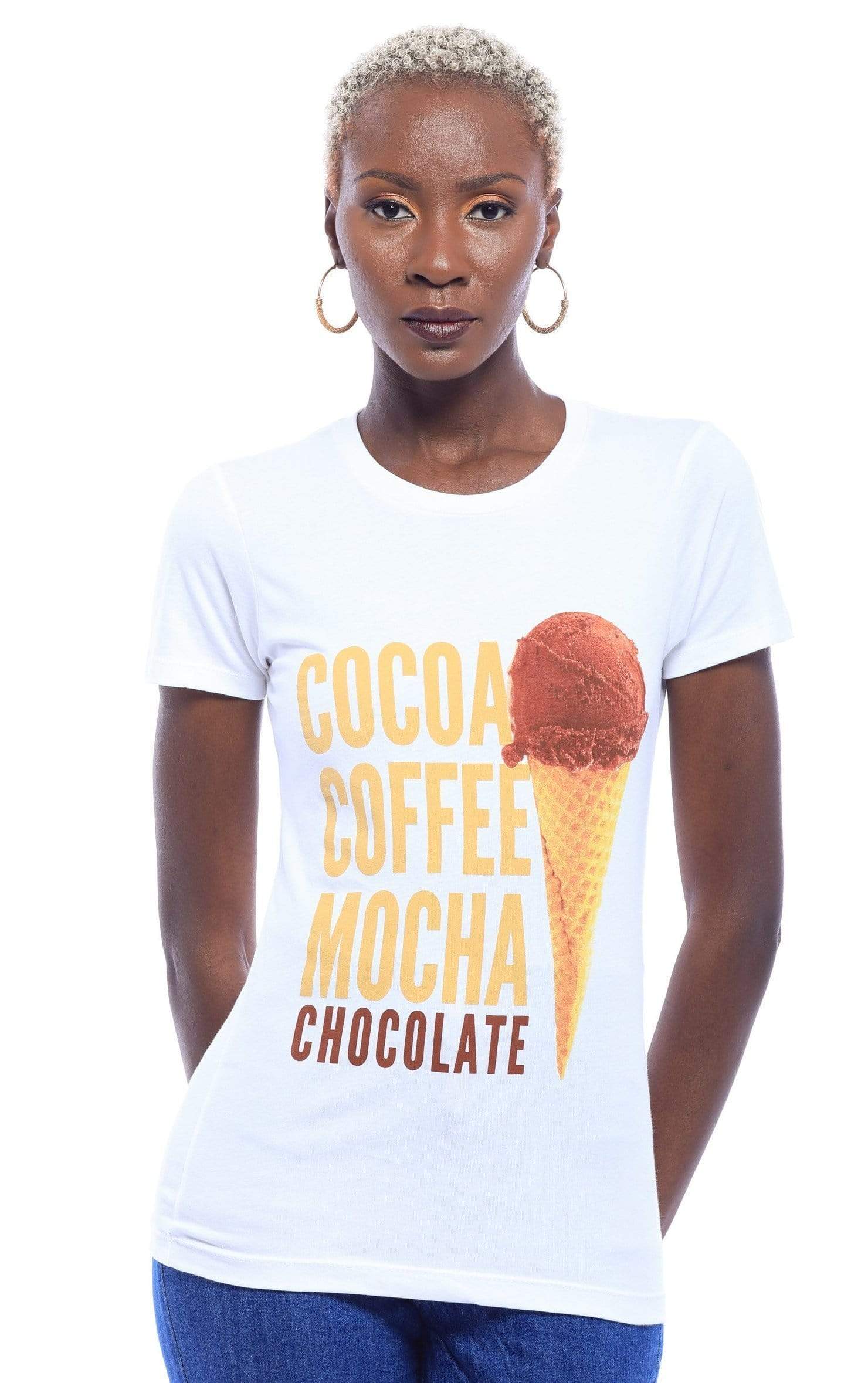 Cocoa Coffee Mocha Chocolate T-Shirt - Izzy & Liv