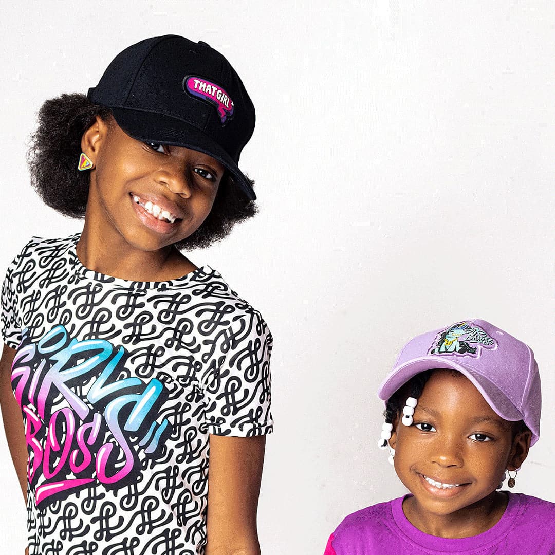 That Girl Lay Lay Girl Boss Unicorn Satin-Lined Baseball Cap - Izzy & Liv