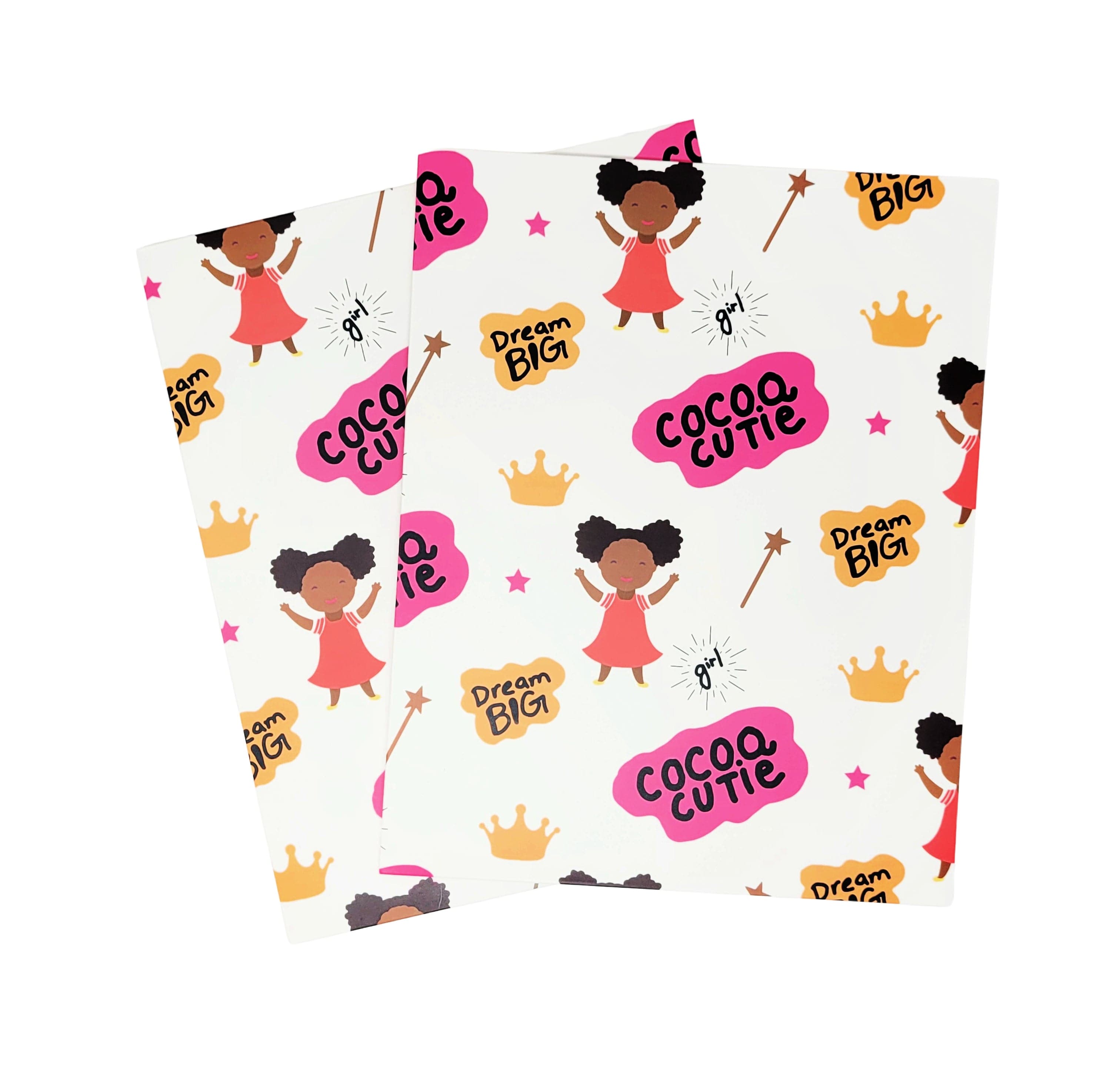 Afro Puff Cutie 2-Pc Folder Set - Izzy & Liv