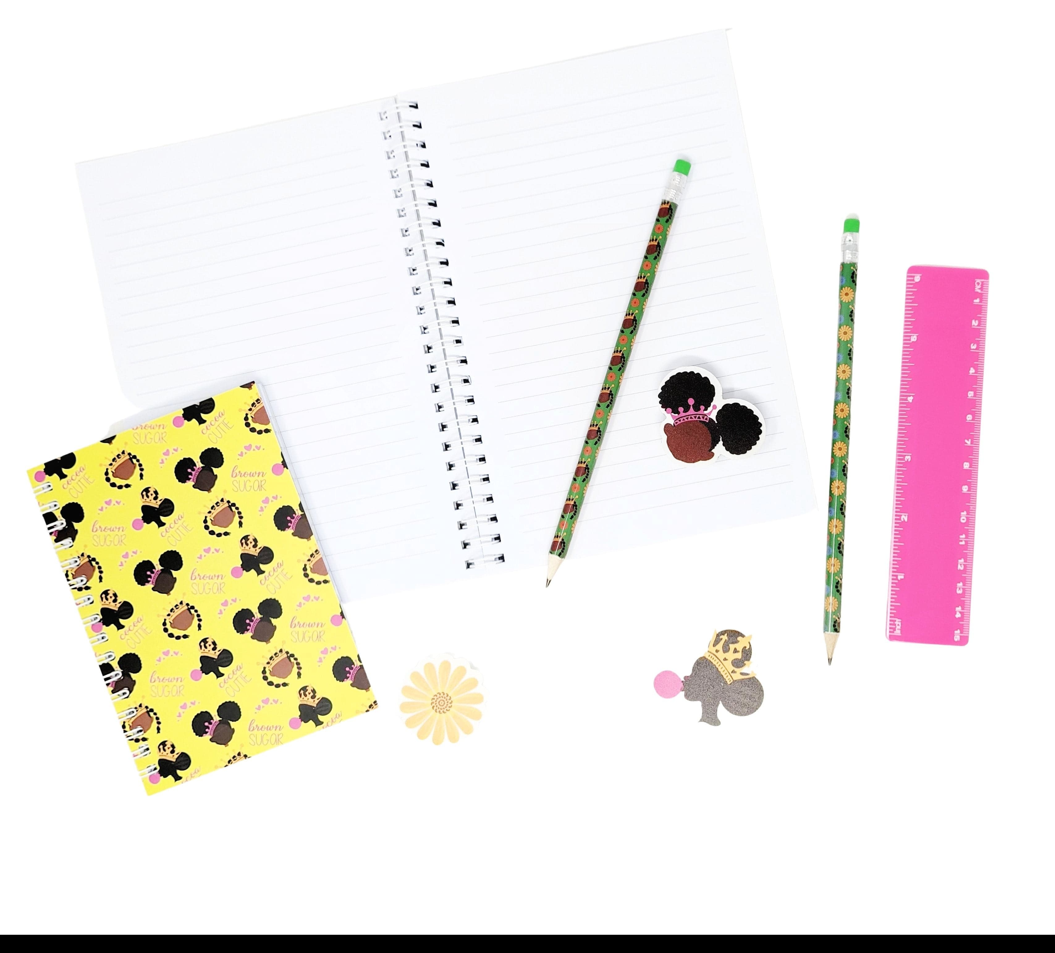 Sunflower Princess Stationery Set - Izzy & Liv