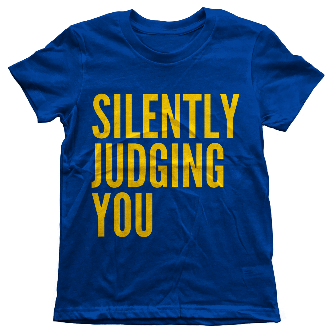 Silently Judging You Youth Tee - Izzy & Liv - kid tee