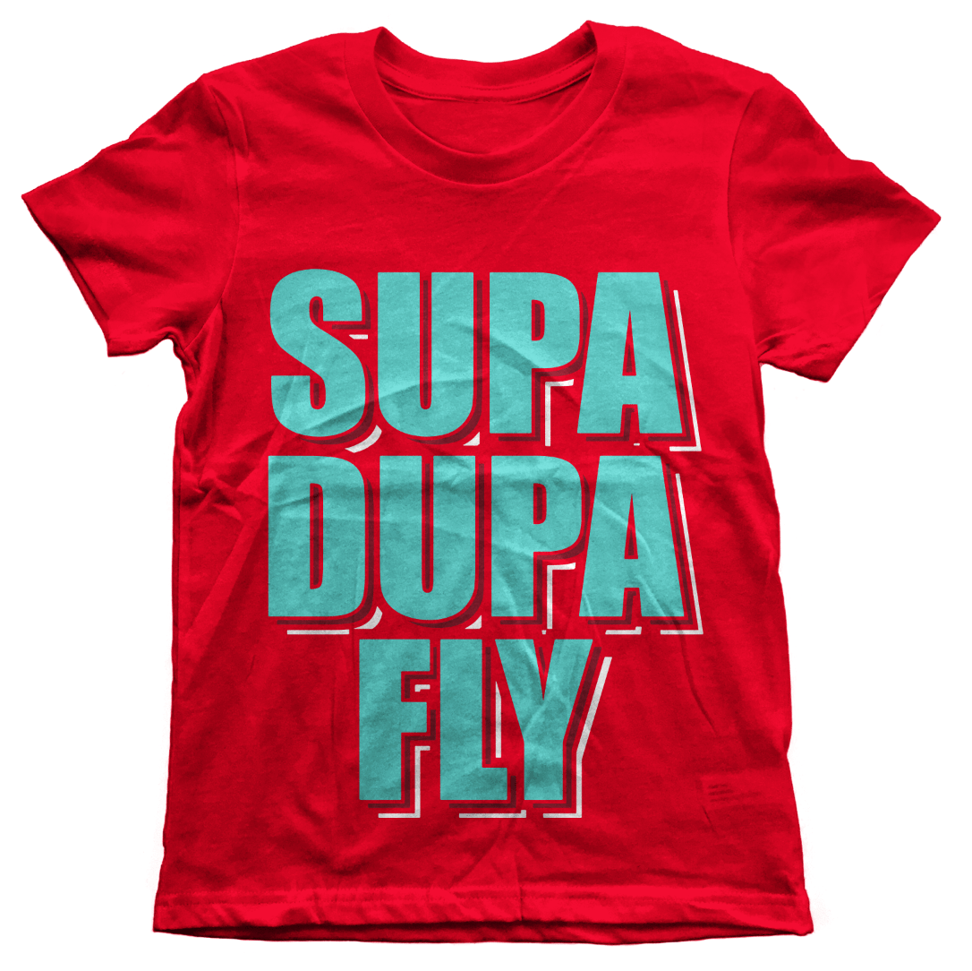 Supa Dupa Fly Youth Tee - Izzy & Liv - kid tee