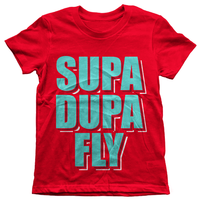 Supa Dupa Fly Youth Tee - Izzy & Liv - kid tee